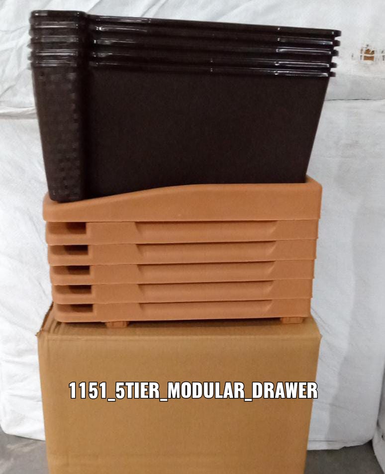 Modular plastic drawers for storage Modular plastic drawers for storage